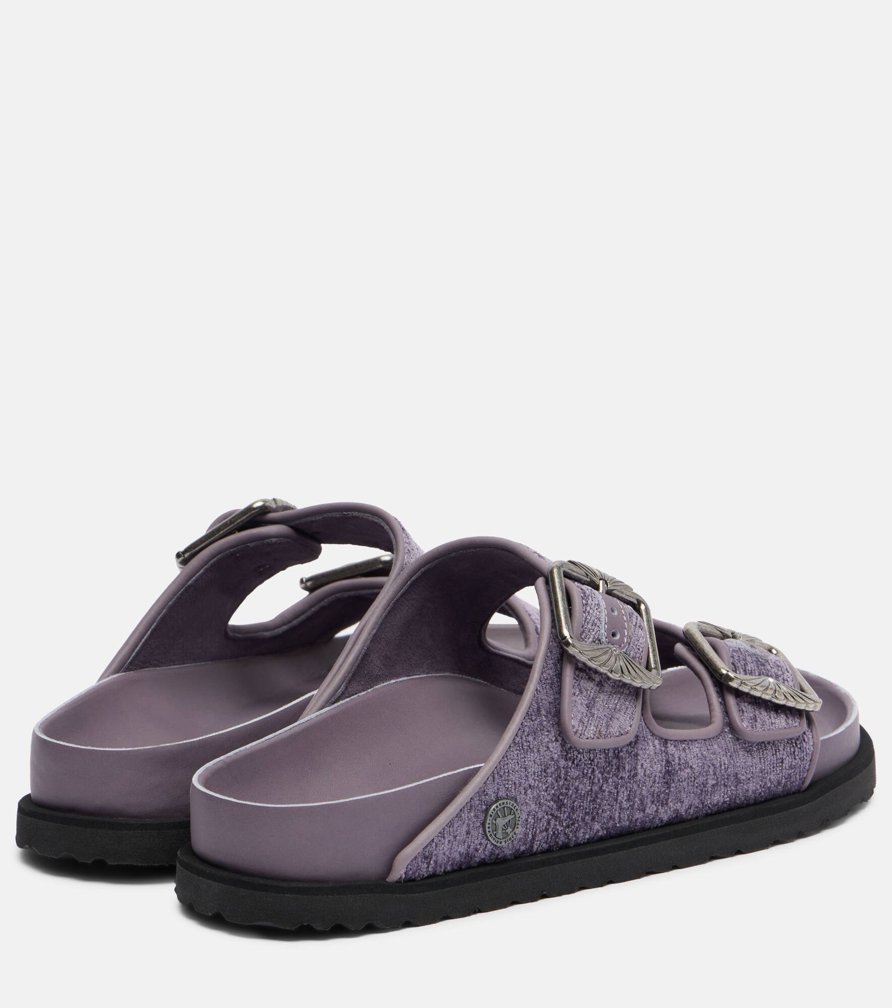 Arizona velvet slides - 2