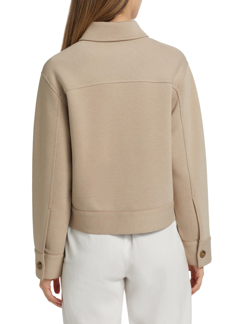 Women's Button-Front Crop Jacket - Light Sandbar 5