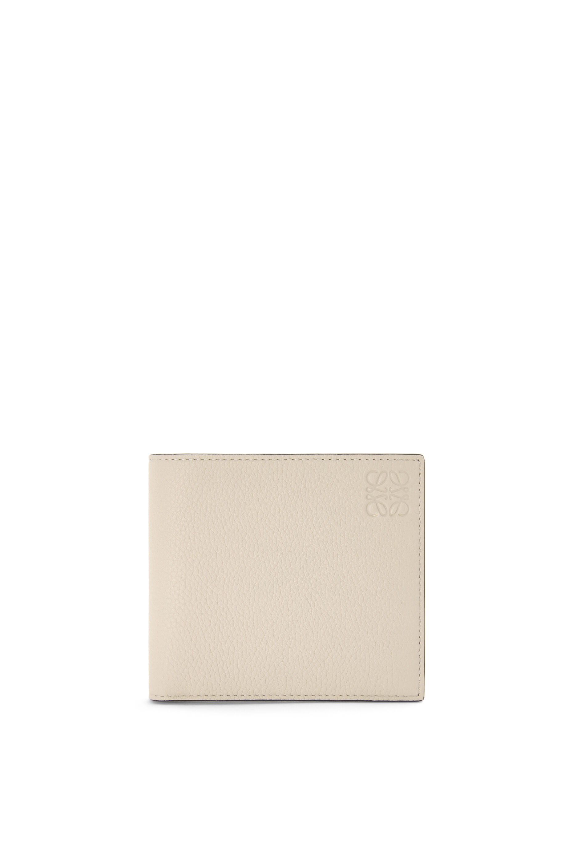 Bifold coin wallet in soft grained calfskin - 1