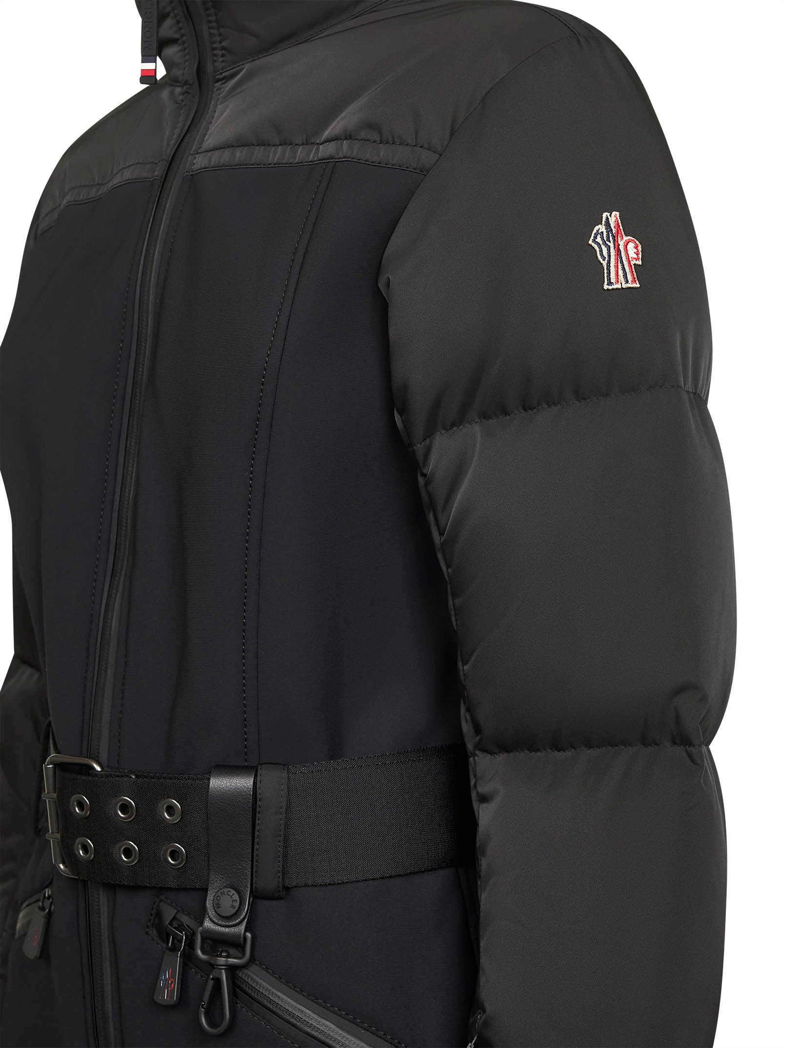 Black long-sleeved ski suit - 4