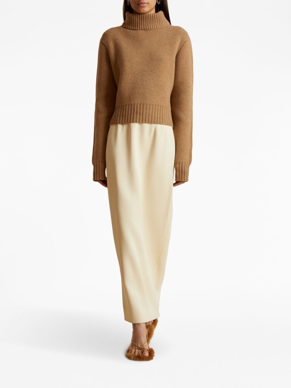The Jovie cropped cashmere jumper - 2