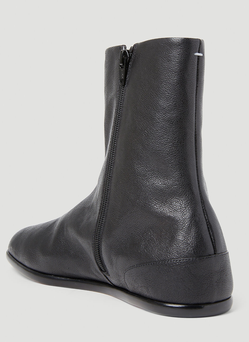 Tabi Ankle Flat Boots - 6