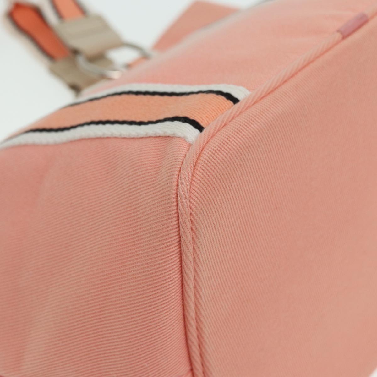 Burberry Blue Label Tote Bag Canvas Pink - 12