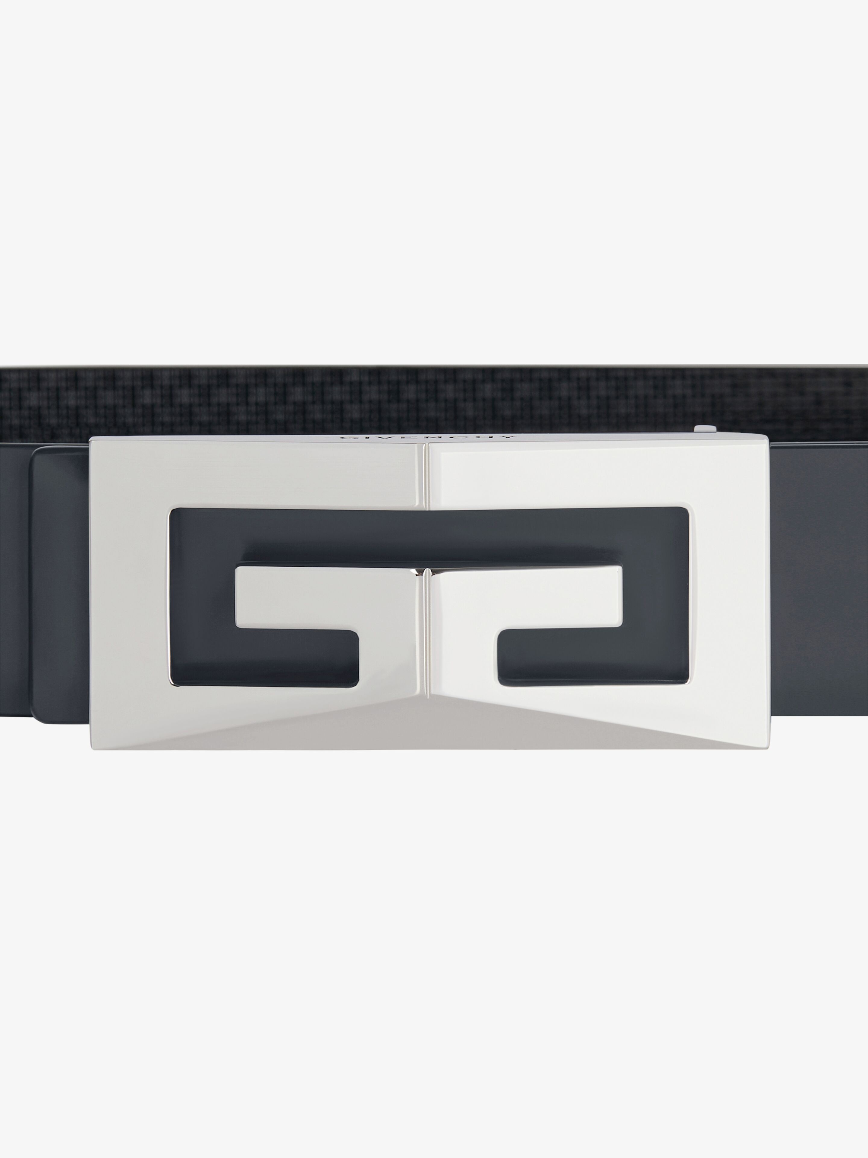 2G REVERSIBLE BELT IN 4G MICRO LEATHER - 4