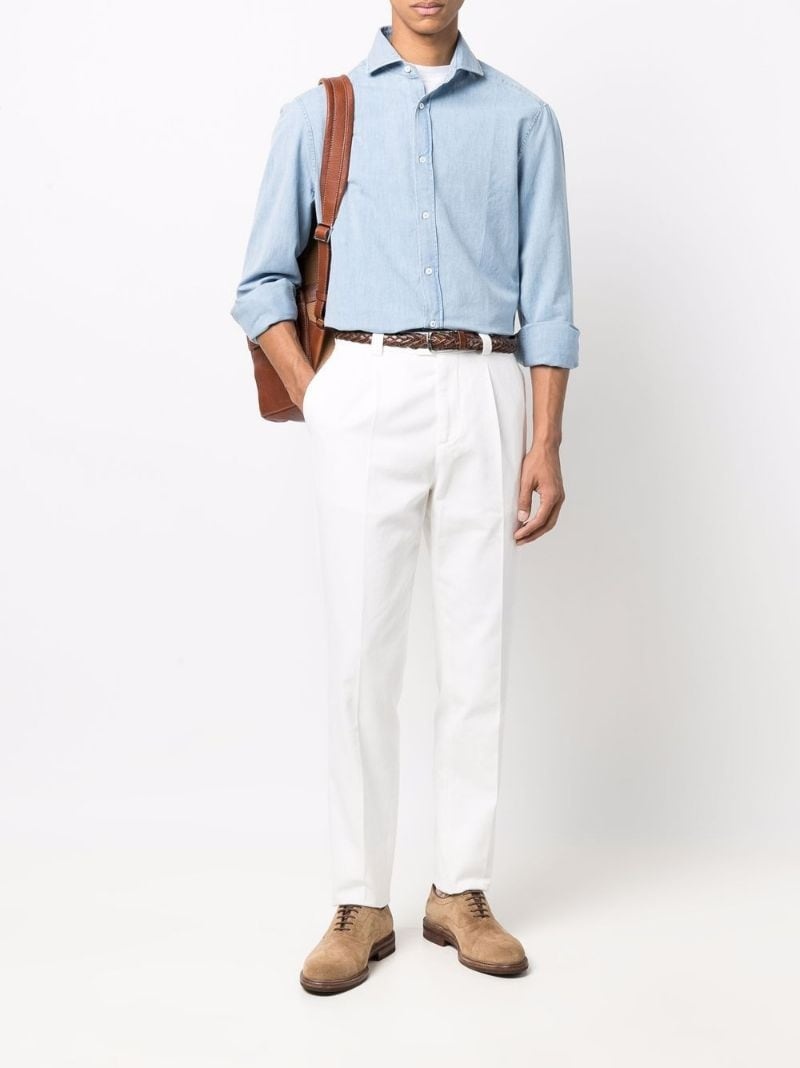 straight-leg trousers - 2