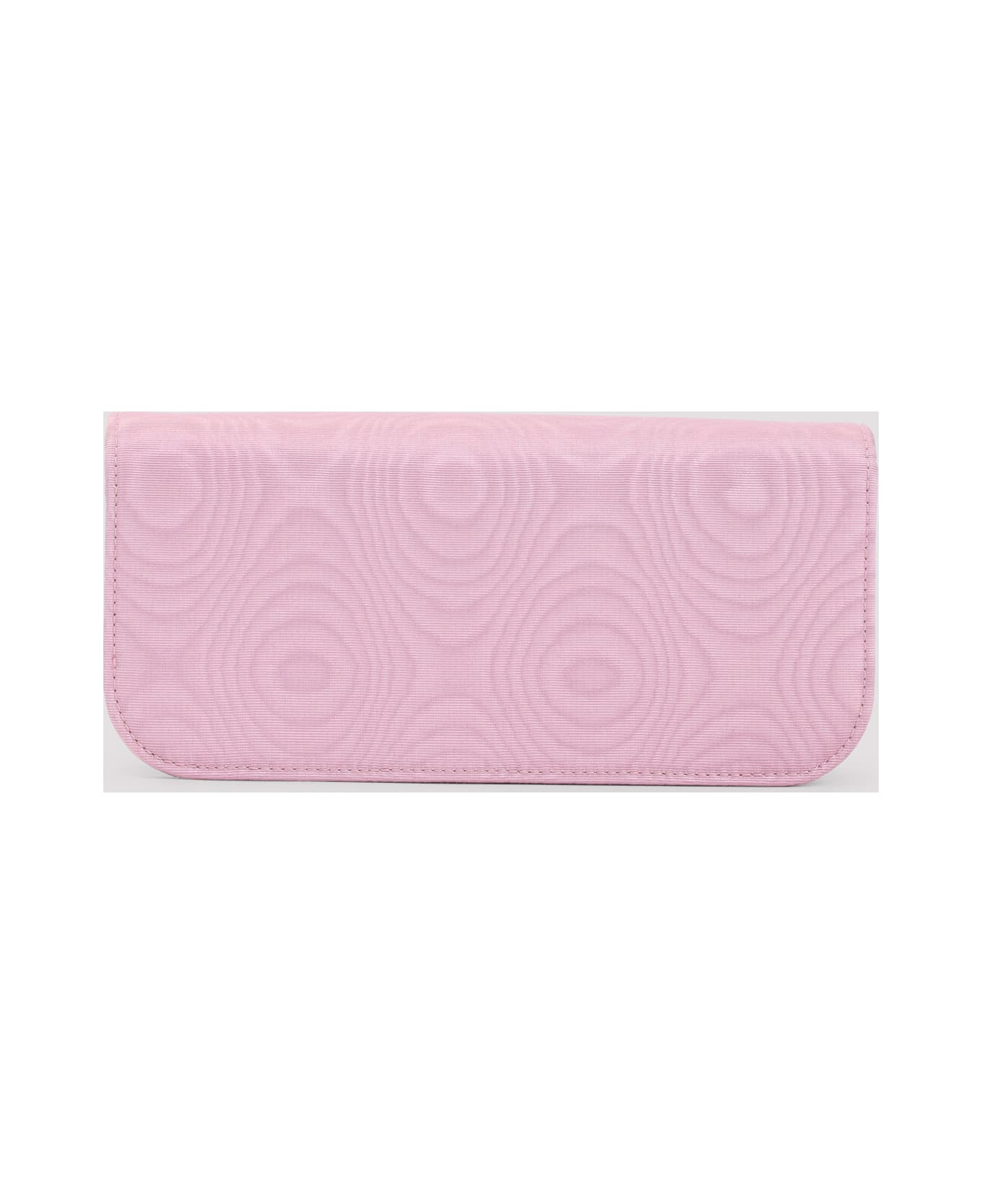Moiré Textile Clutch - 4