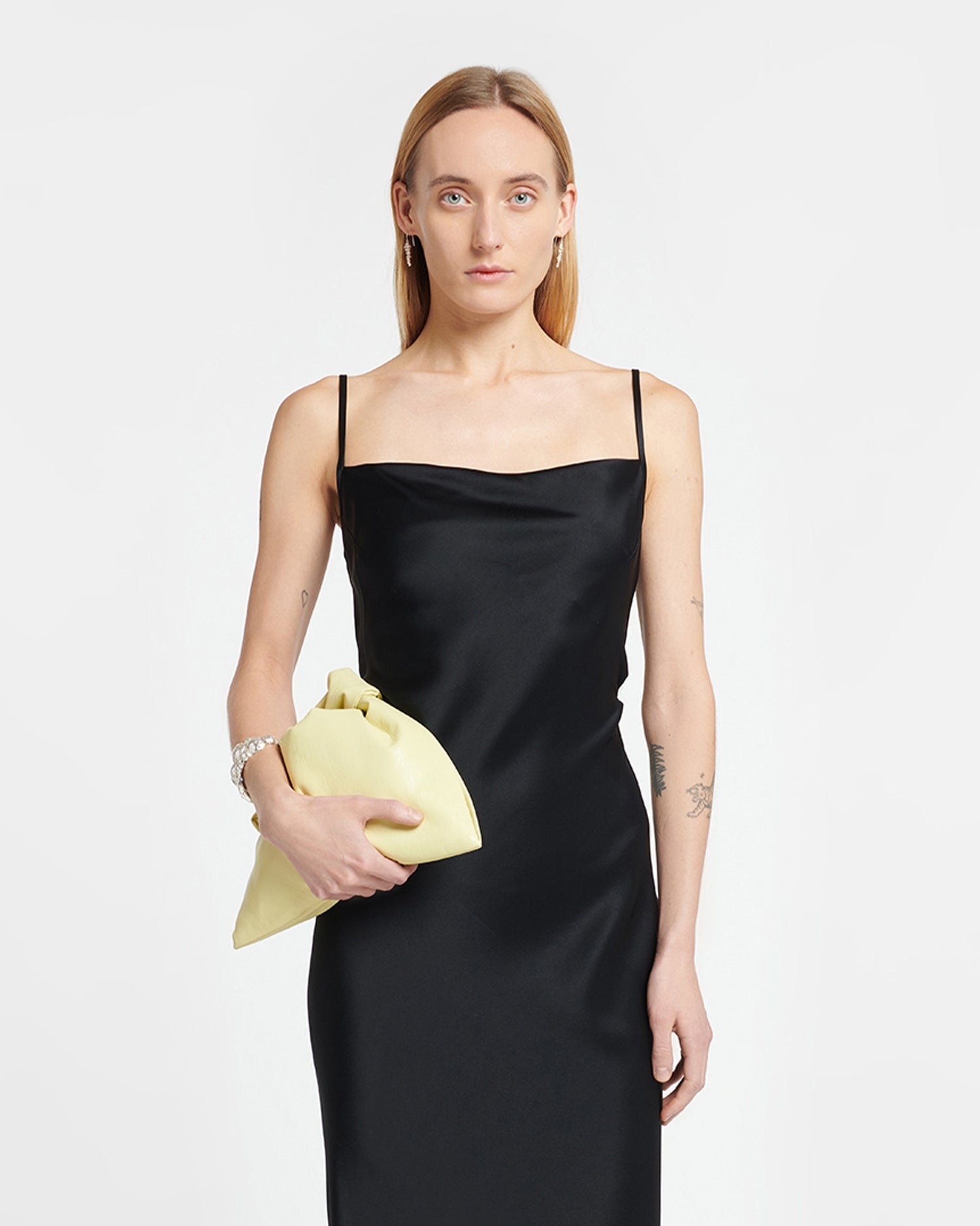 Slip Satin Maxi Dress - 3