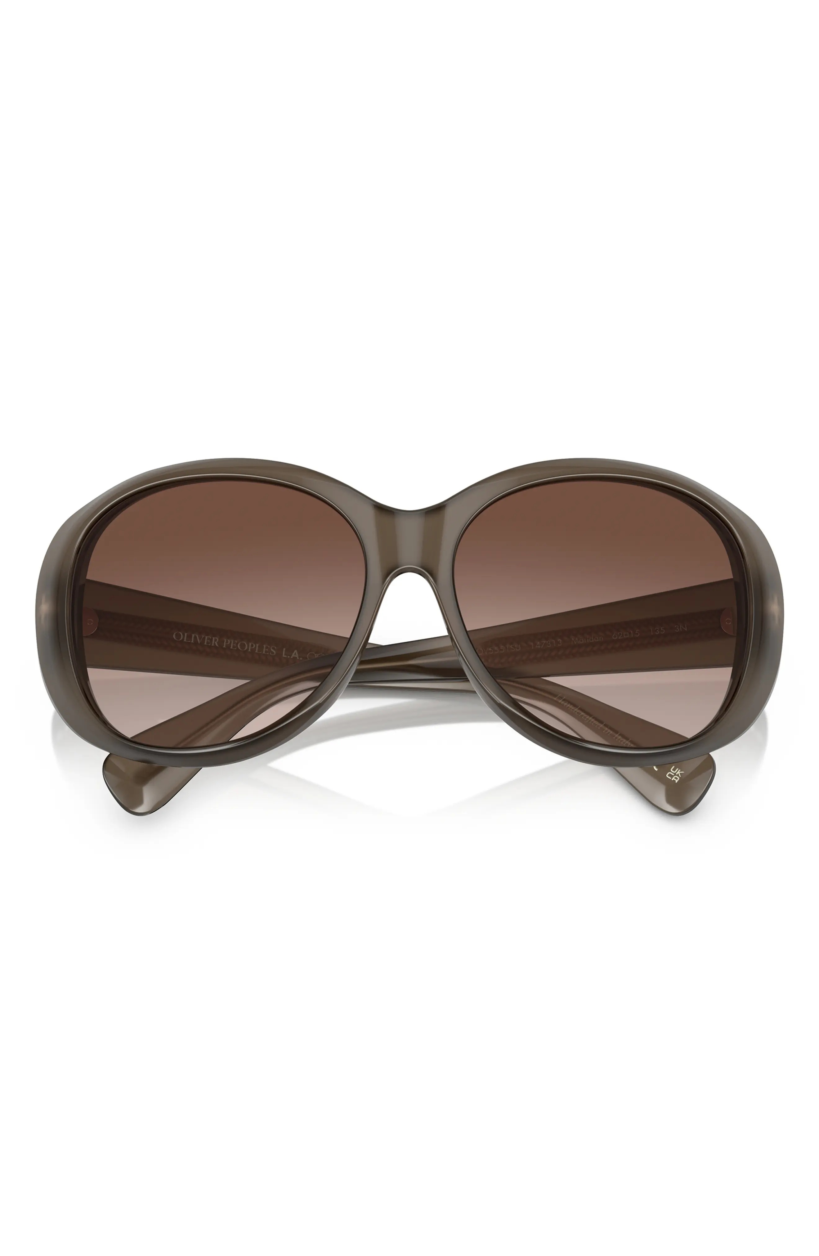 Oliver Peoples Maridan 62mm Oversize Round Sunglasses | REVERSIBLE