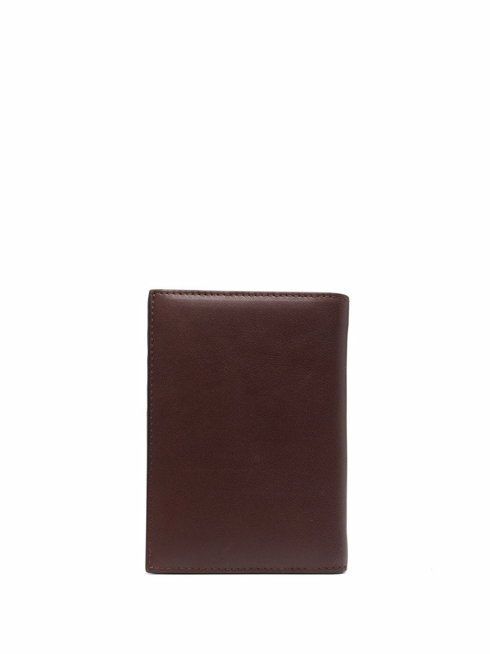 logo-stamp leather cardholder - 2