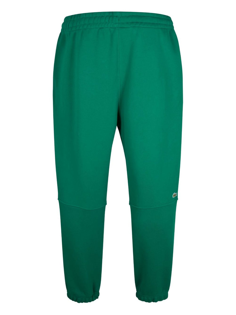 LACOSTE logo-embroidered cuffed joggers outlook