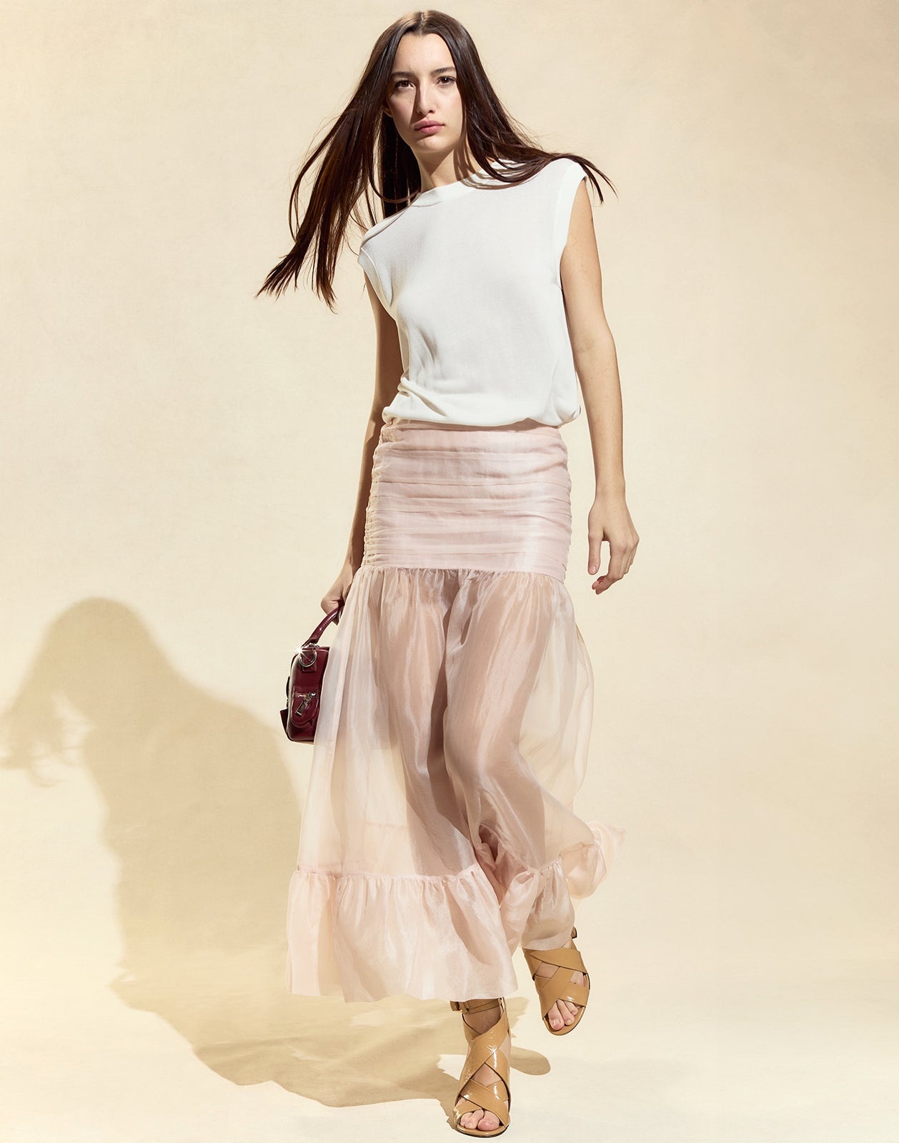 Serafina Silk Skirt - 2