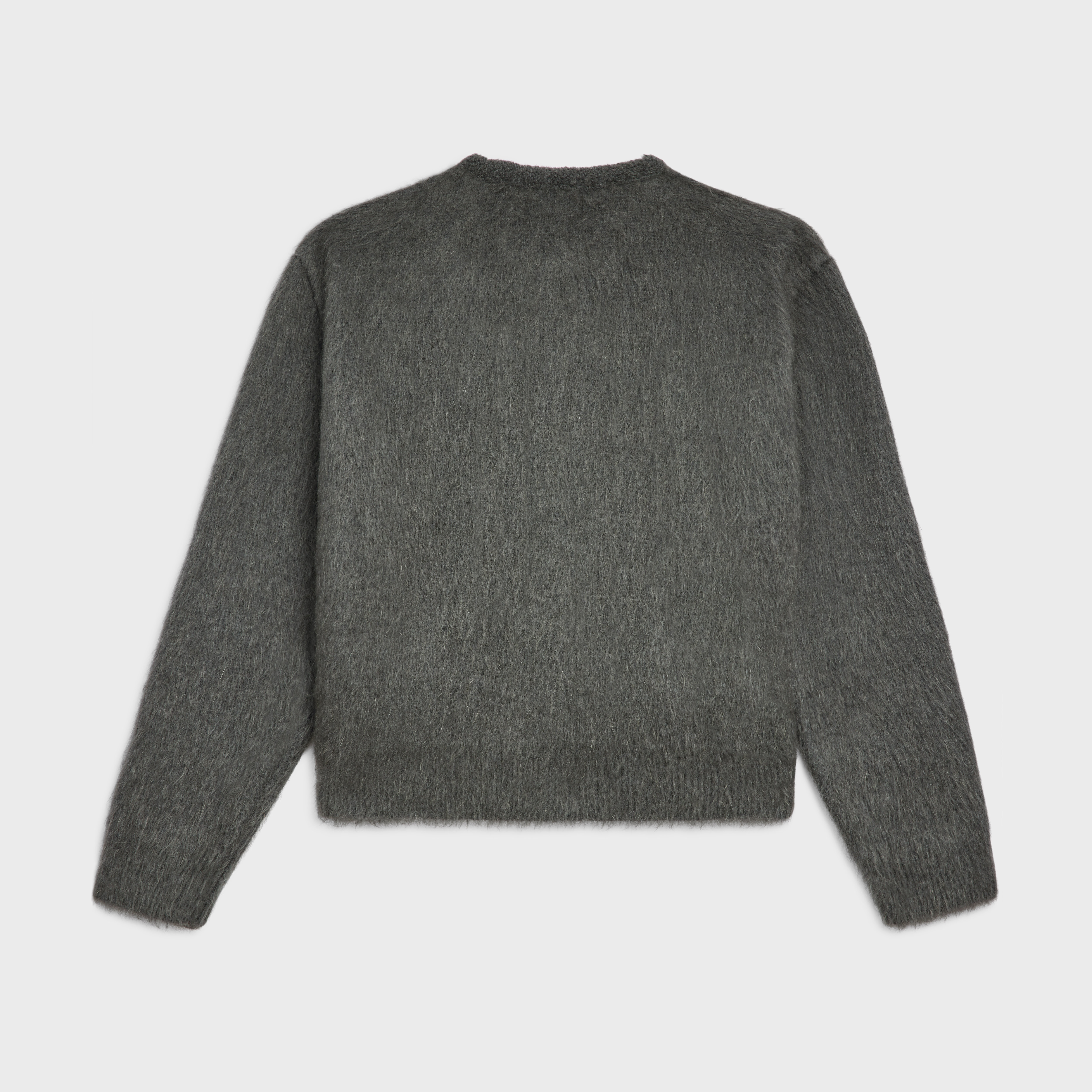 cardigan jacket in brushed mohair - 2