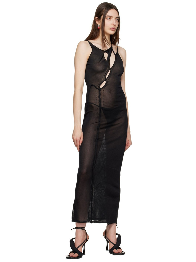 OTTOLINGER Black Strappy Maxi Dress outlook