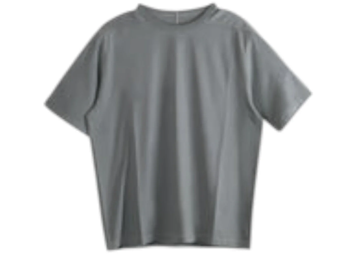 Rick Owens Cotton Jersey Brad T-shirt Washed Indigo - 1