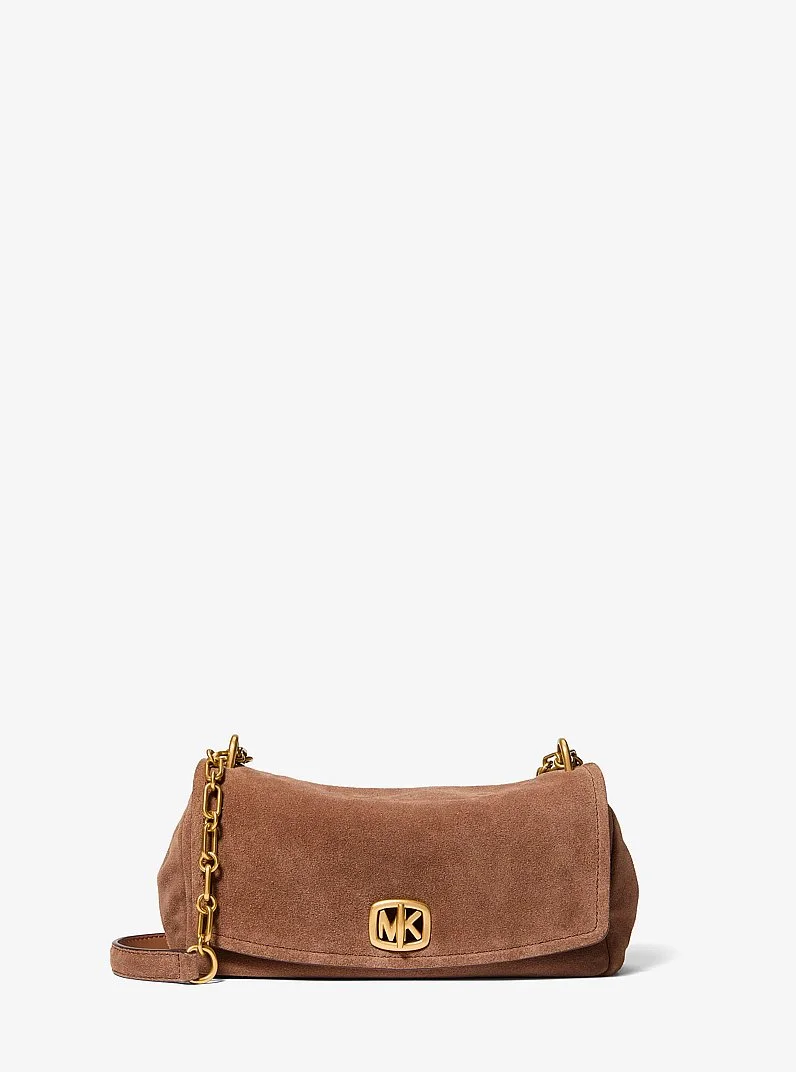 Bryant Small Suede Convertible Shoulder Bag - 1