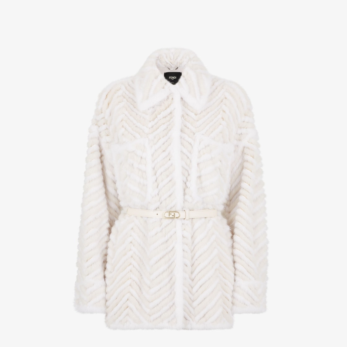 White mink jacket - 1