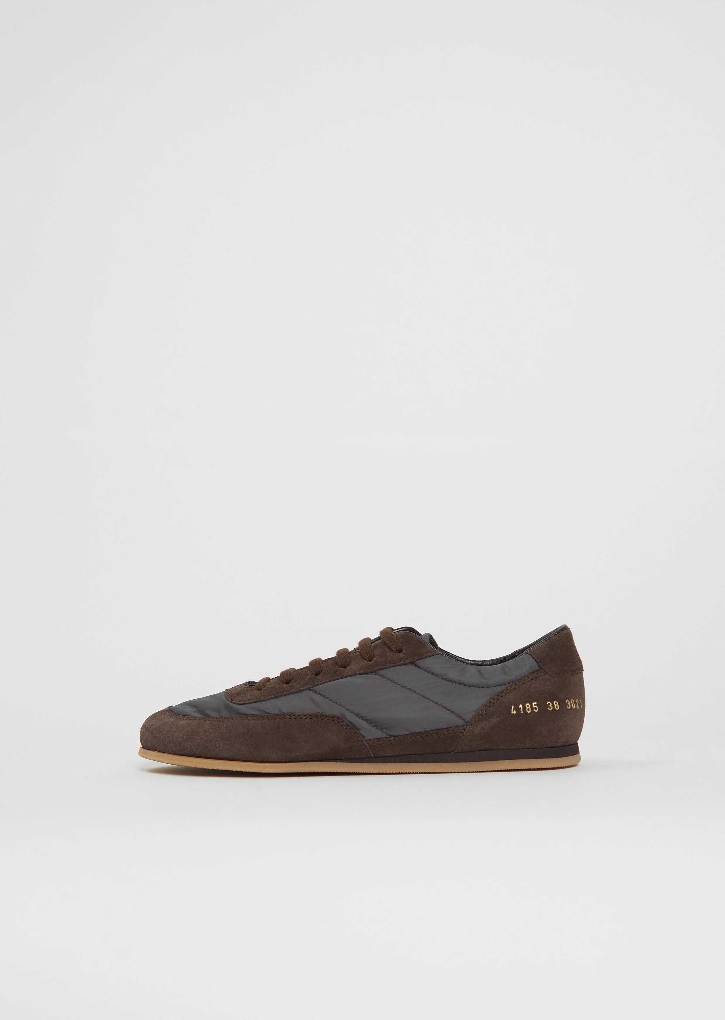 Suede Nylon Minimal Runner - 1
