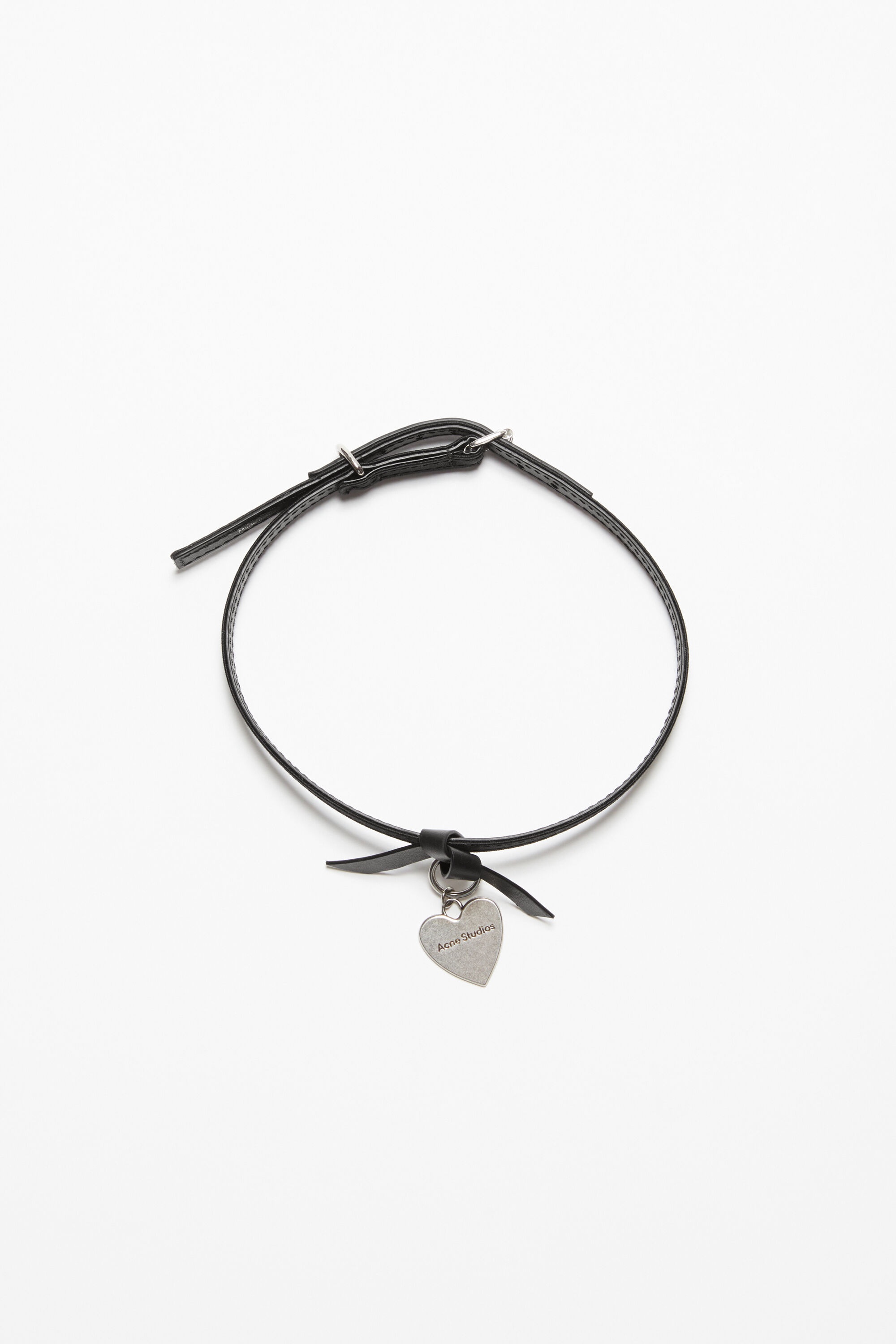 Musubi charm necklace - Black - 1