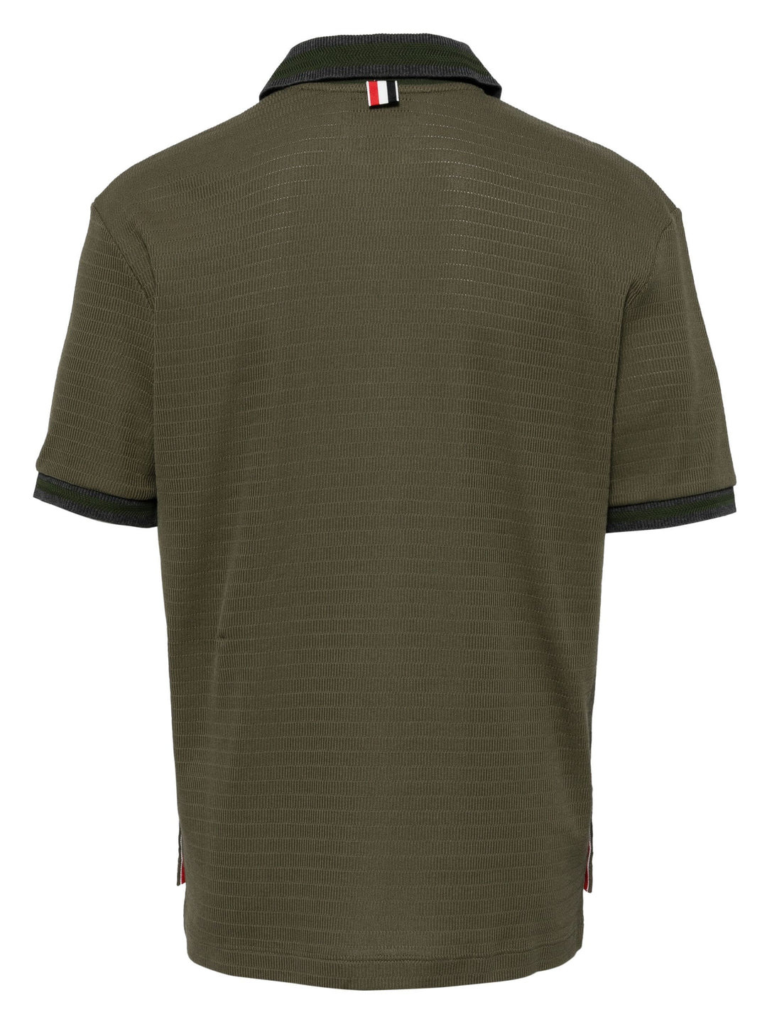 Short Sleeve Rib Cuff Polo - 2