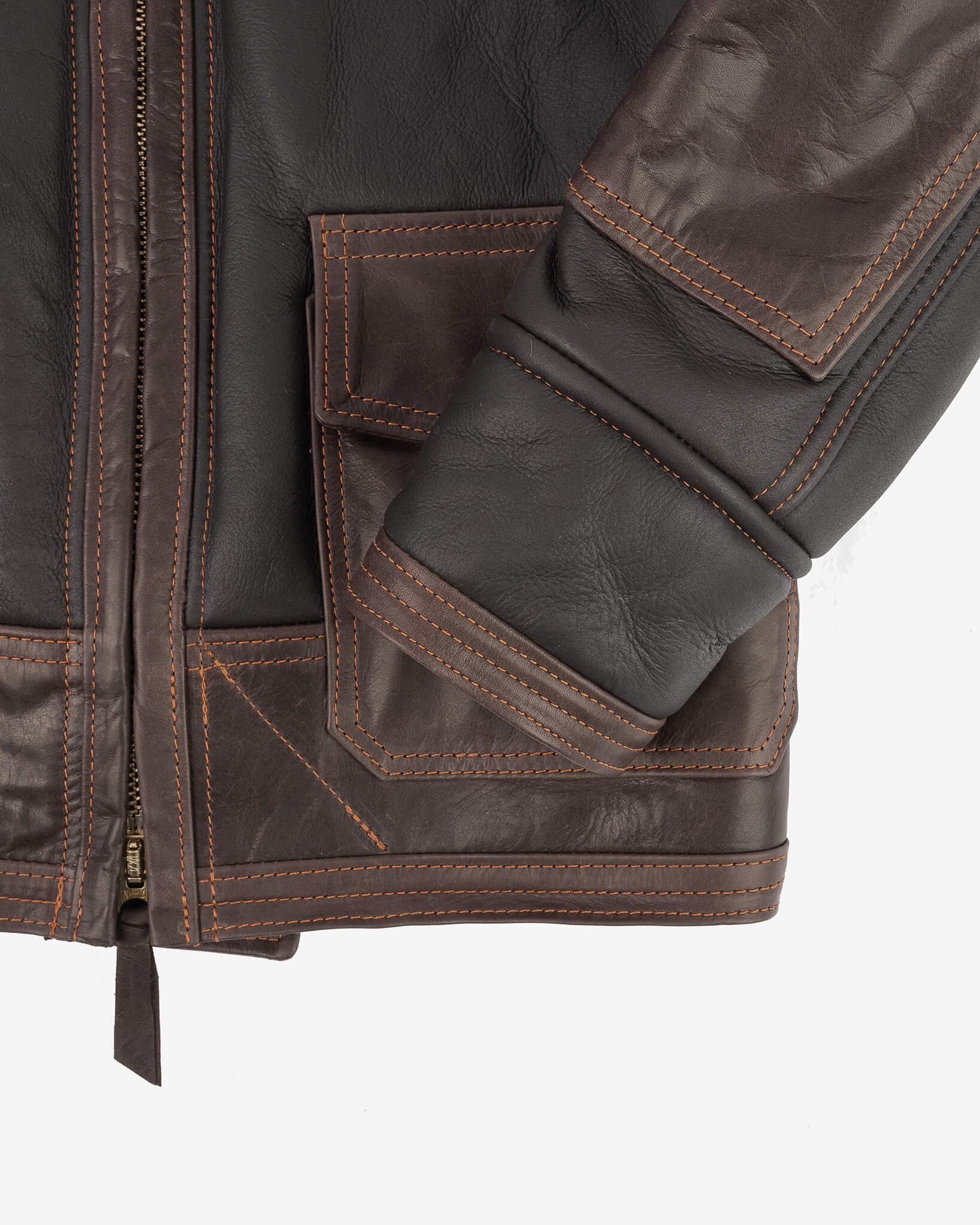 IHSB-ANJ4 Iron Heart x Simmons Bilt Flight Jacket - 14