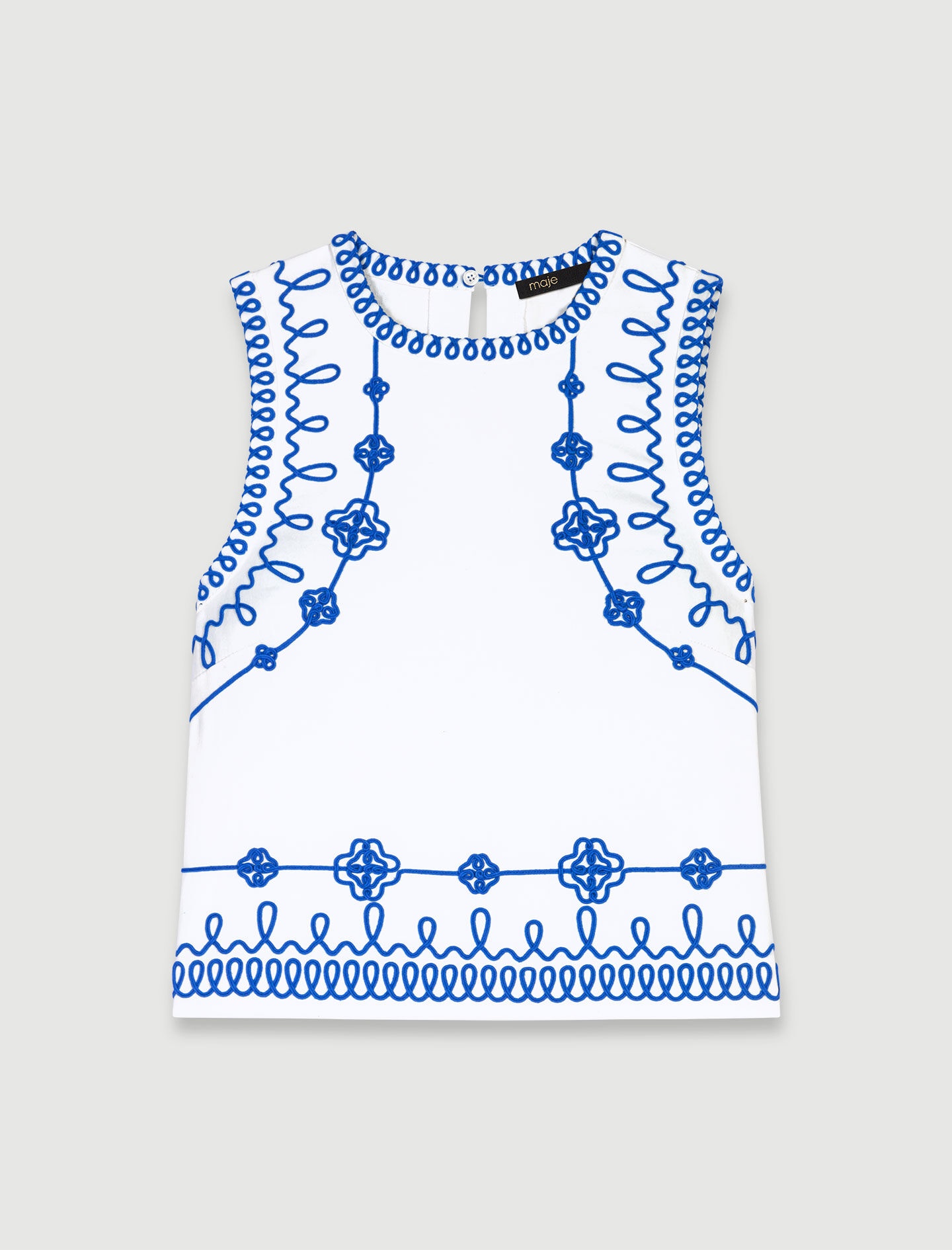 Embroidered top - 1