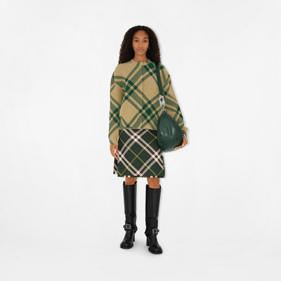 Burberry Check Wool Blend Cardigan outlook