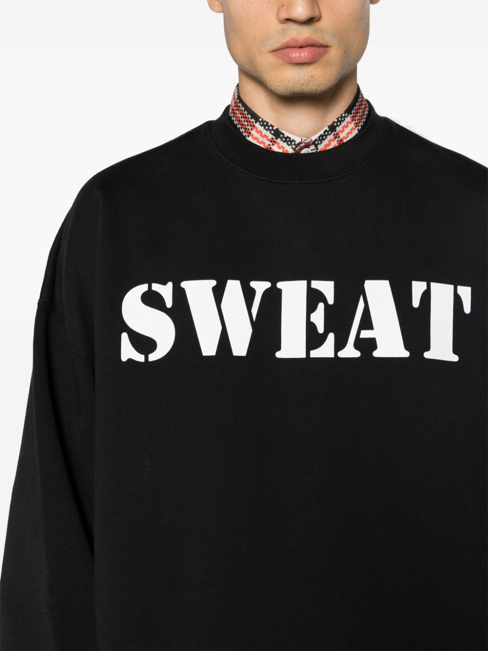 Sweat cotton-blend sweatshirt - 6