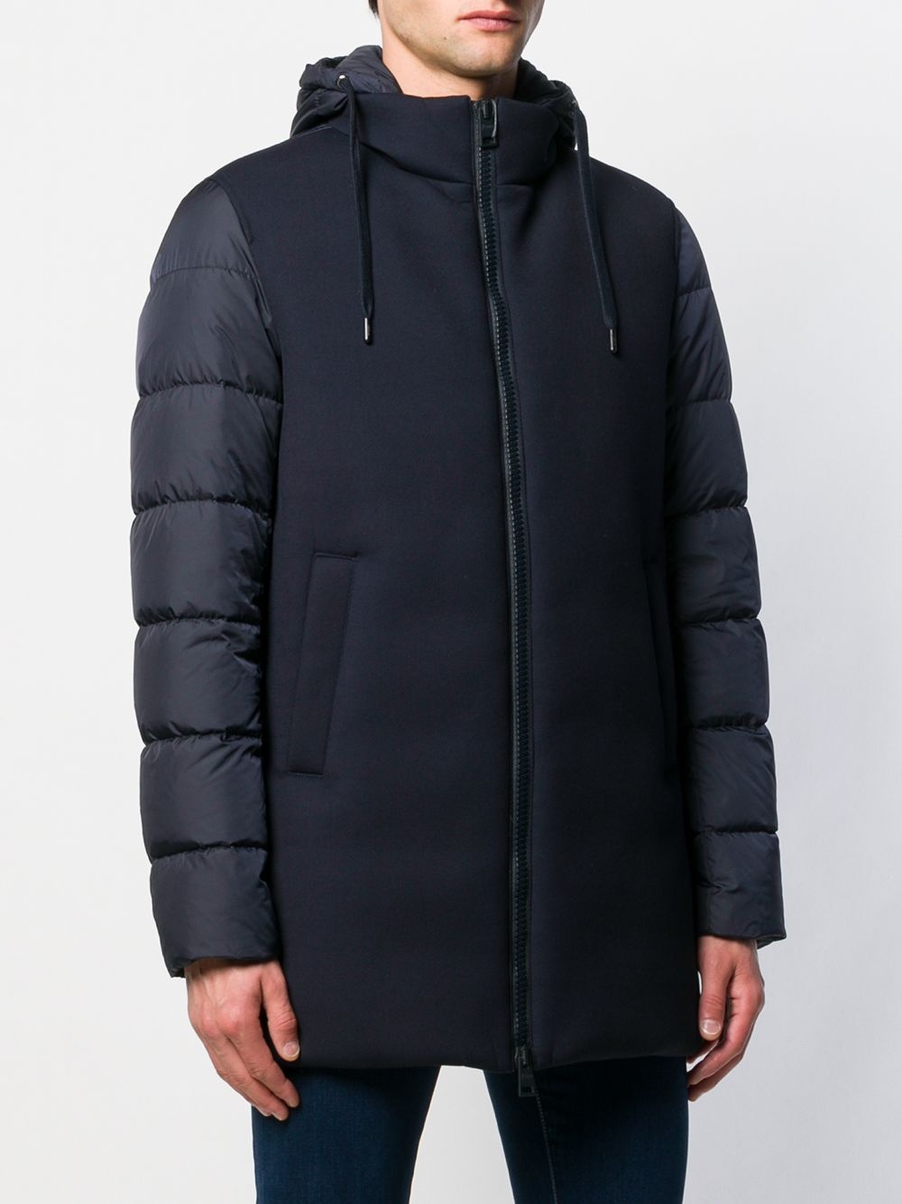 hooded down coat - 3