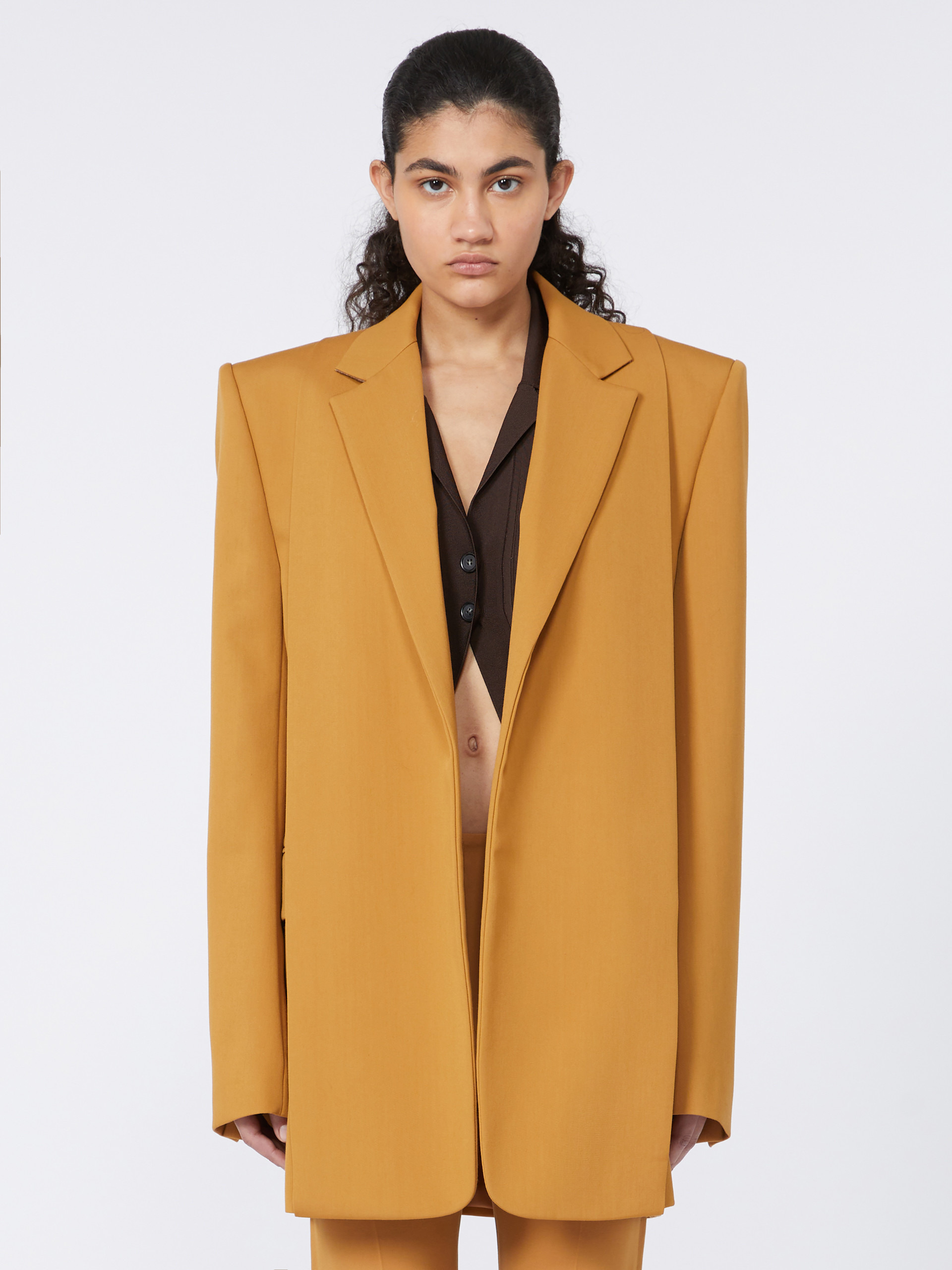 AFFORI1234 Loose wool blazer - RUNWAY - 3