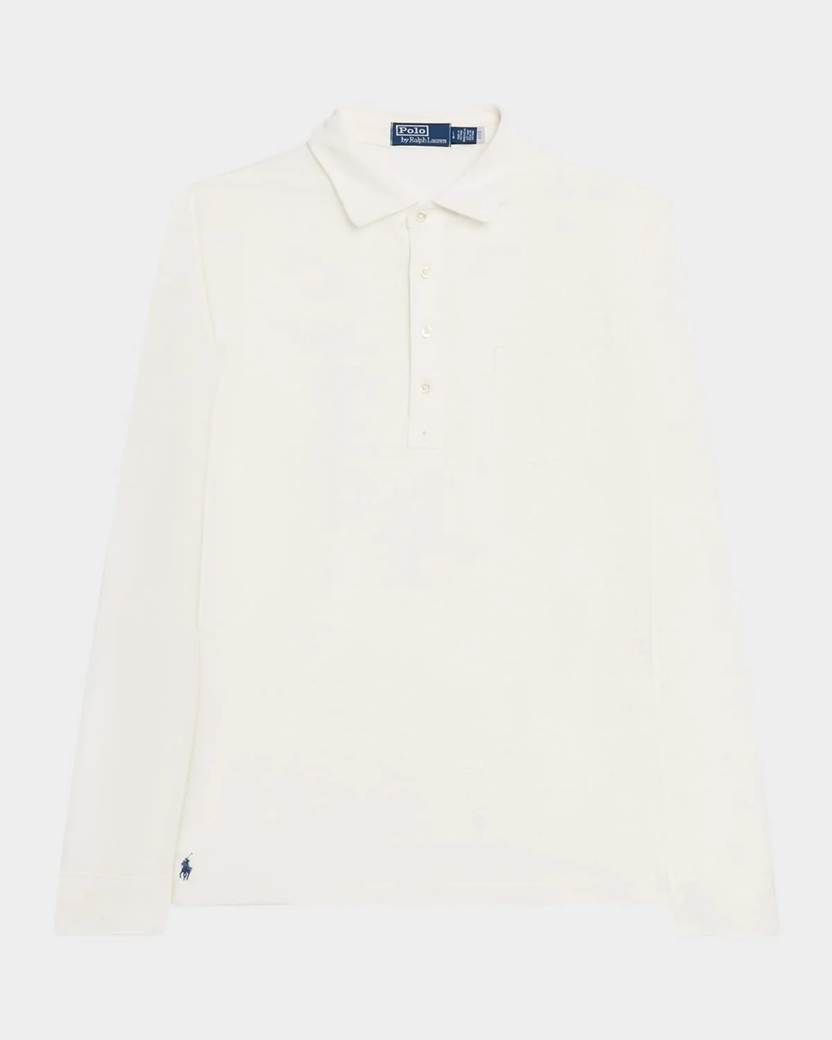 Men's Linen Mesh Polo Shirt - 1