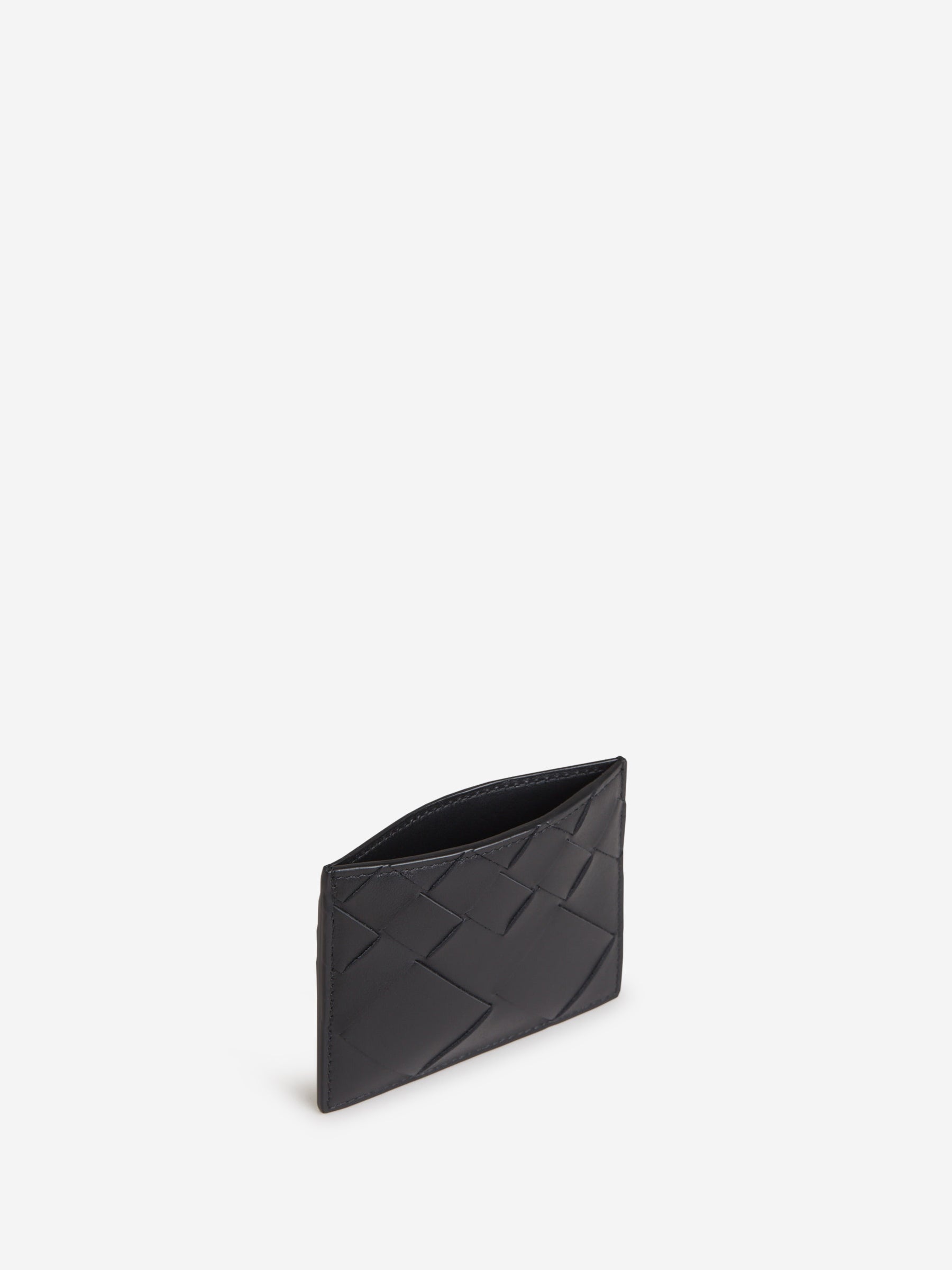 INTRECCIATO LEATHER CARD HOLDER - 2