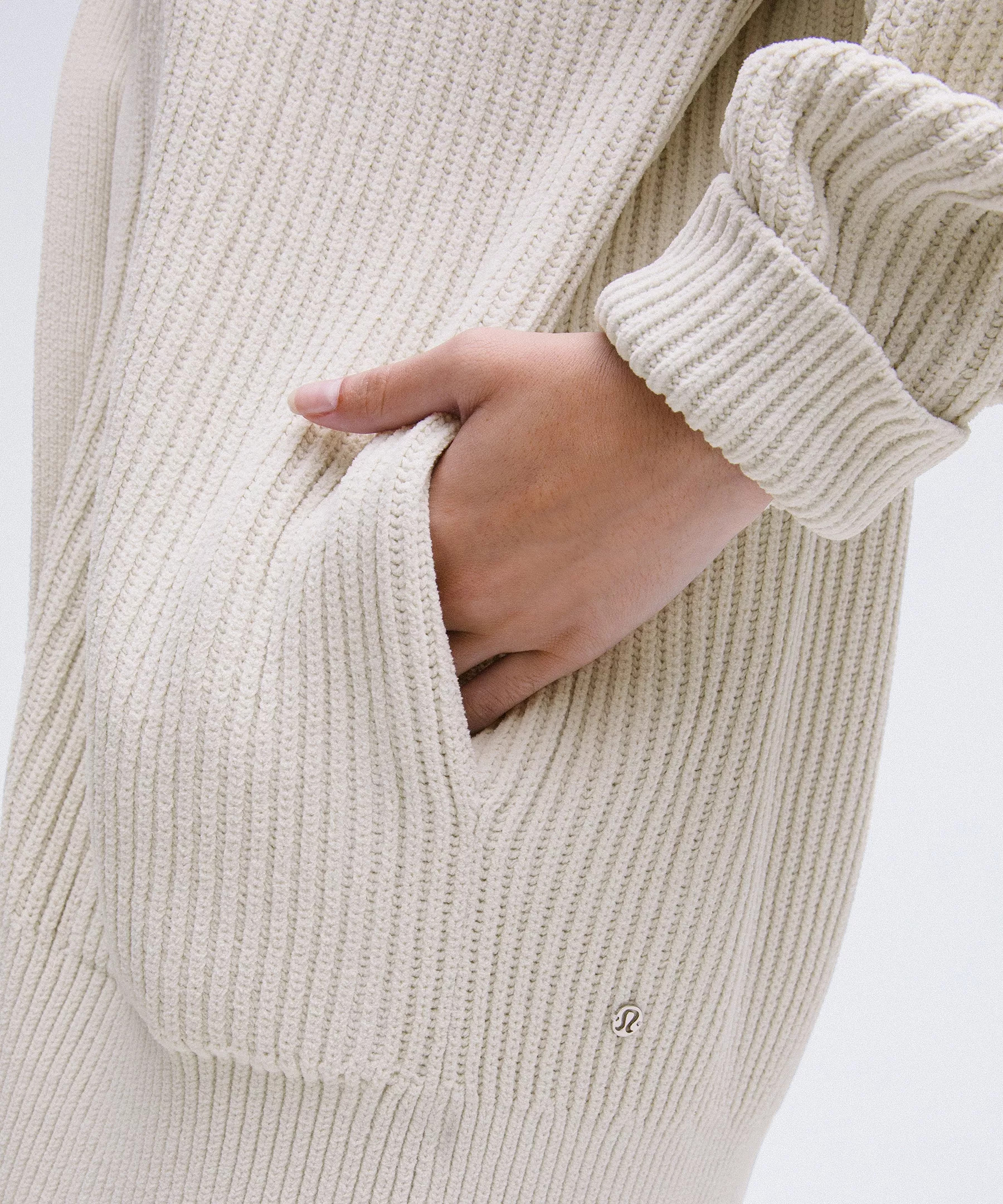 Knit Button-Front Cardigan - 5