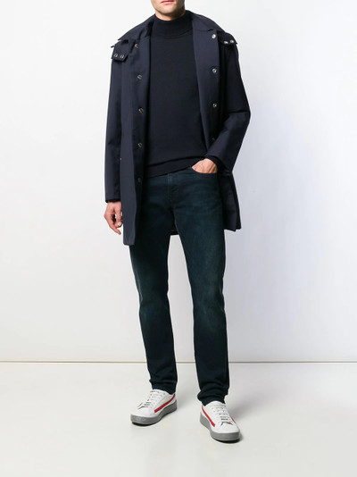 Mackintosh hooded mid-length coat outlook