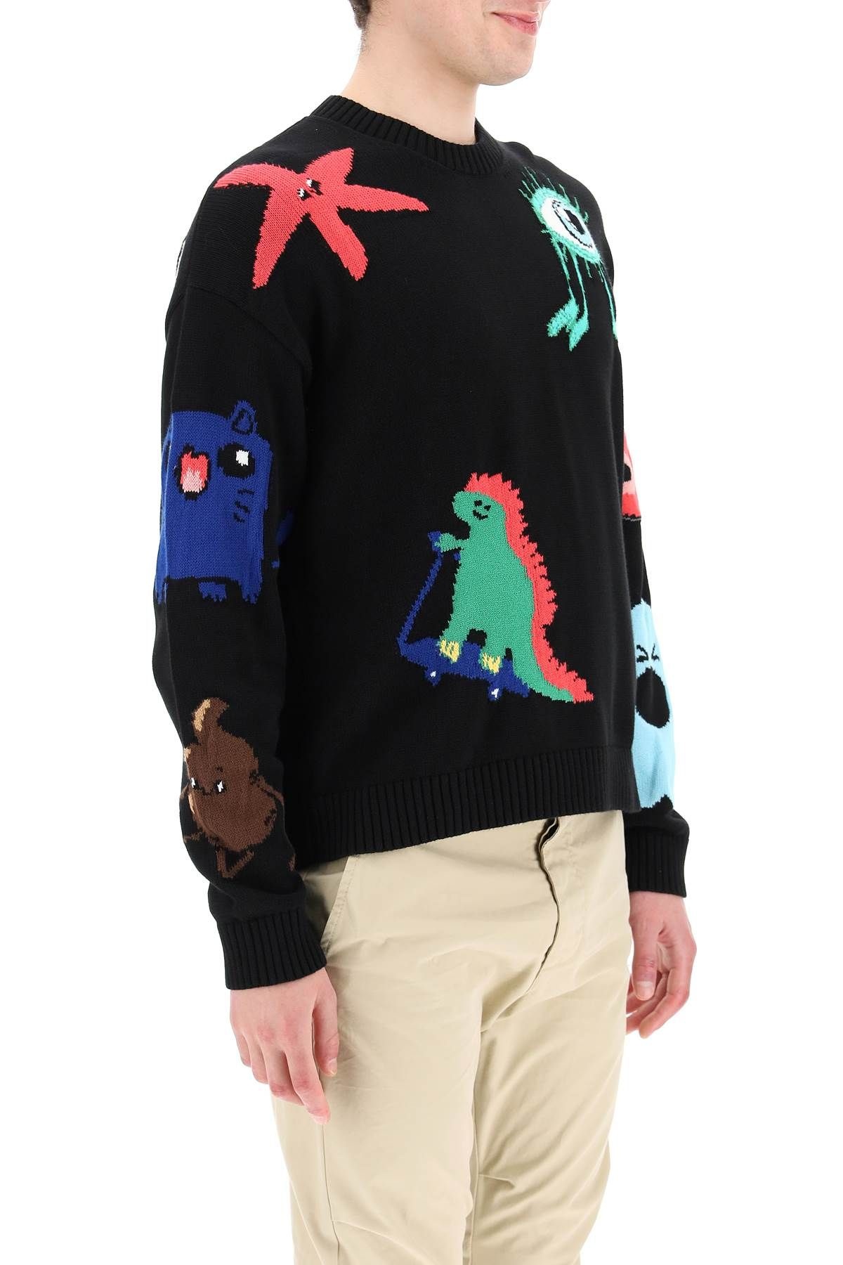 CARTOON COTTON SWEATER - 3