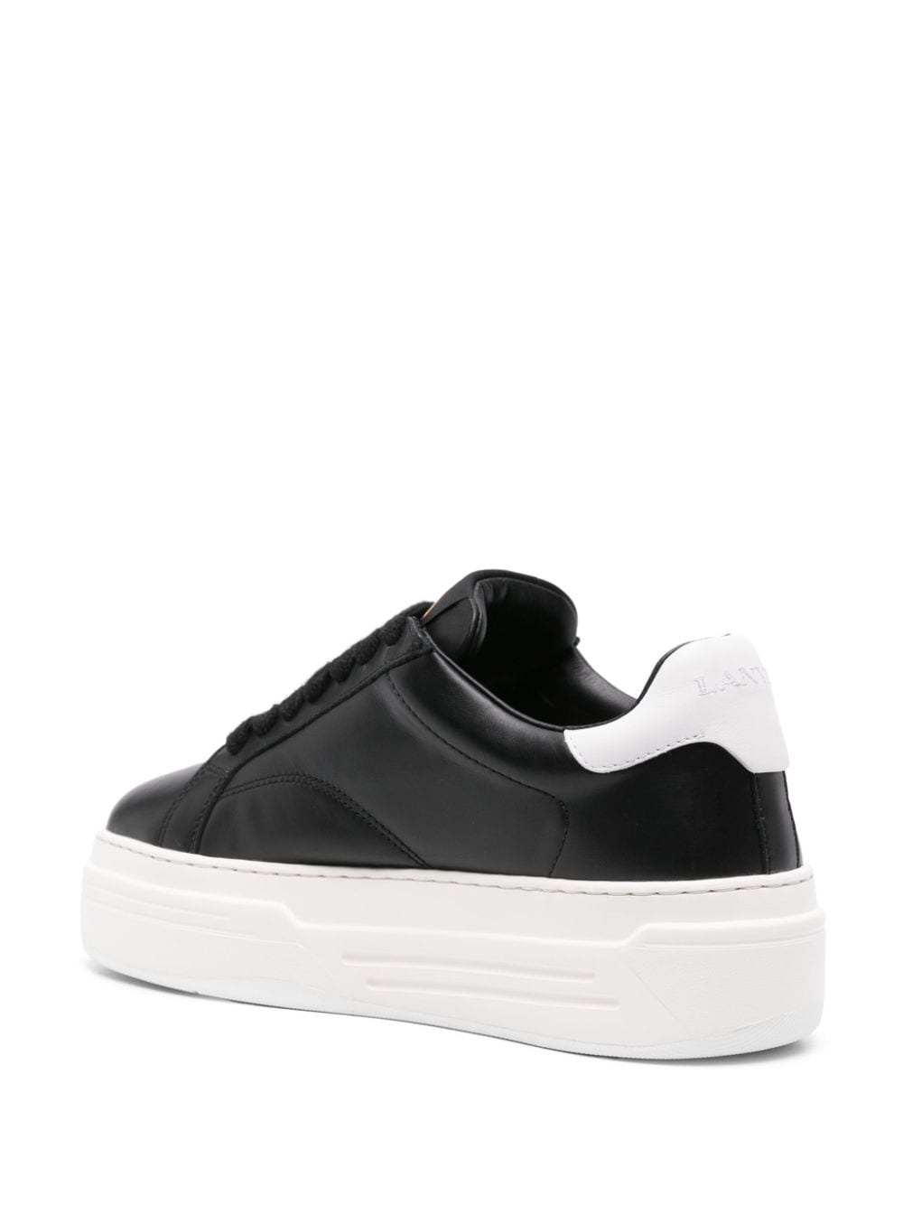 DDB0 leather flatform sneakers - 3