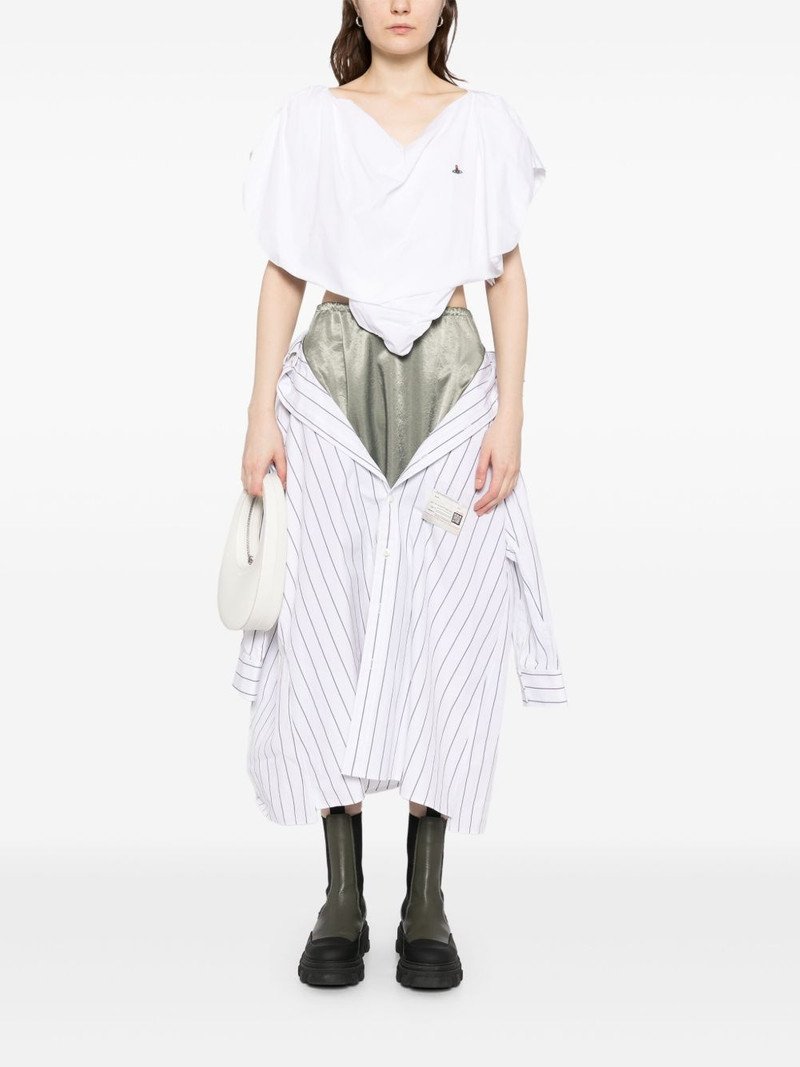 Maison MIHARAYASUHIRO Petticoat Combined Shirt skirt outlook