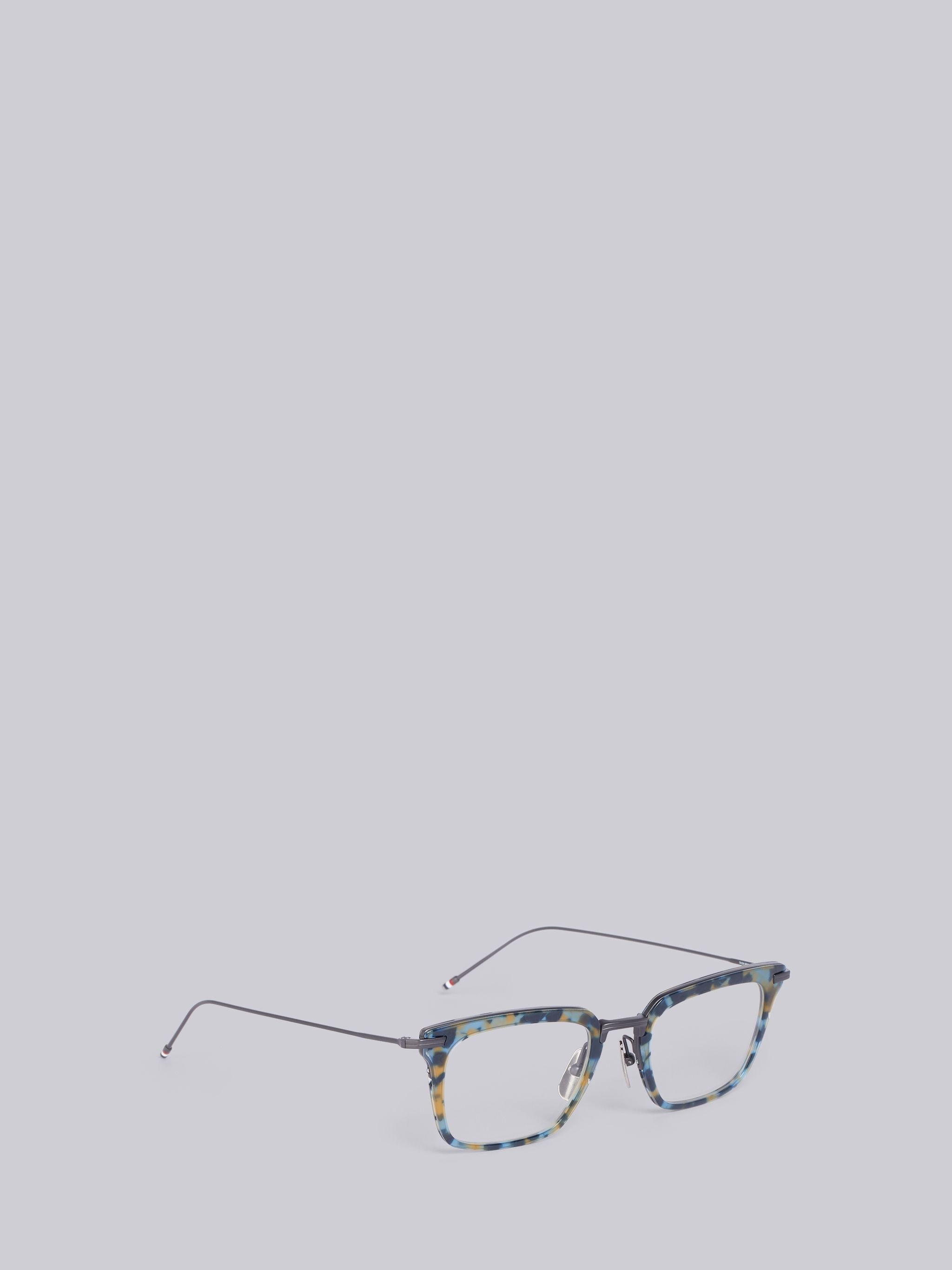 TB916 - Navy Tortoise Wayfarer Glasses - 4