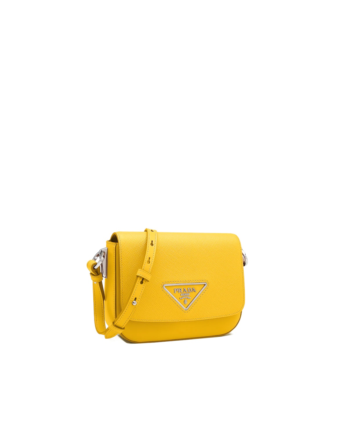 Saffiano leather Prada Identity shoulder bag - 2