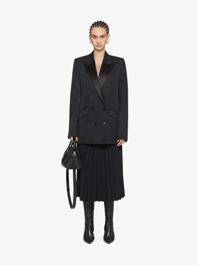 Givenchy JACKET IN WOOL AND MOHAIR WITH SATIN COLLAR outlook