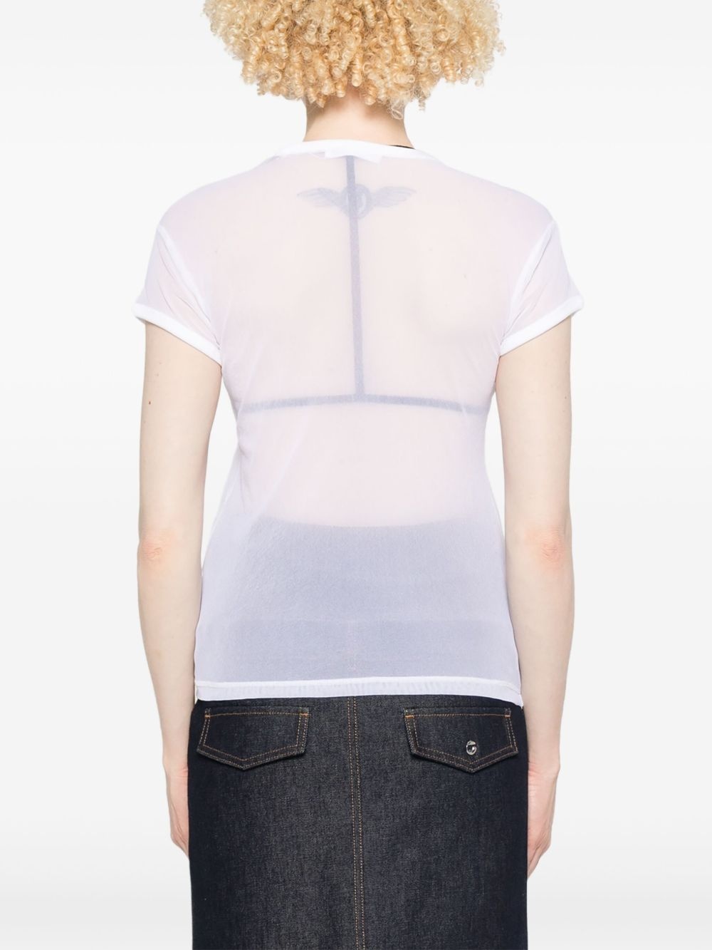 logo-print T-shirt - 4