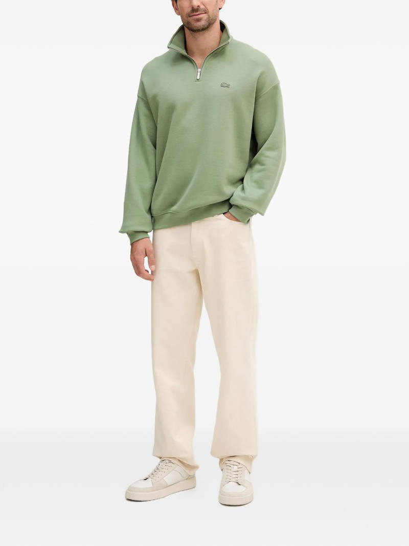 LACOSTE zip-up sweatshirt outlook