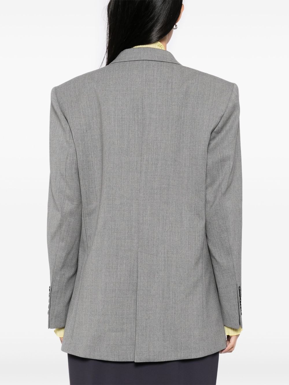 single-breasted blazer - 4