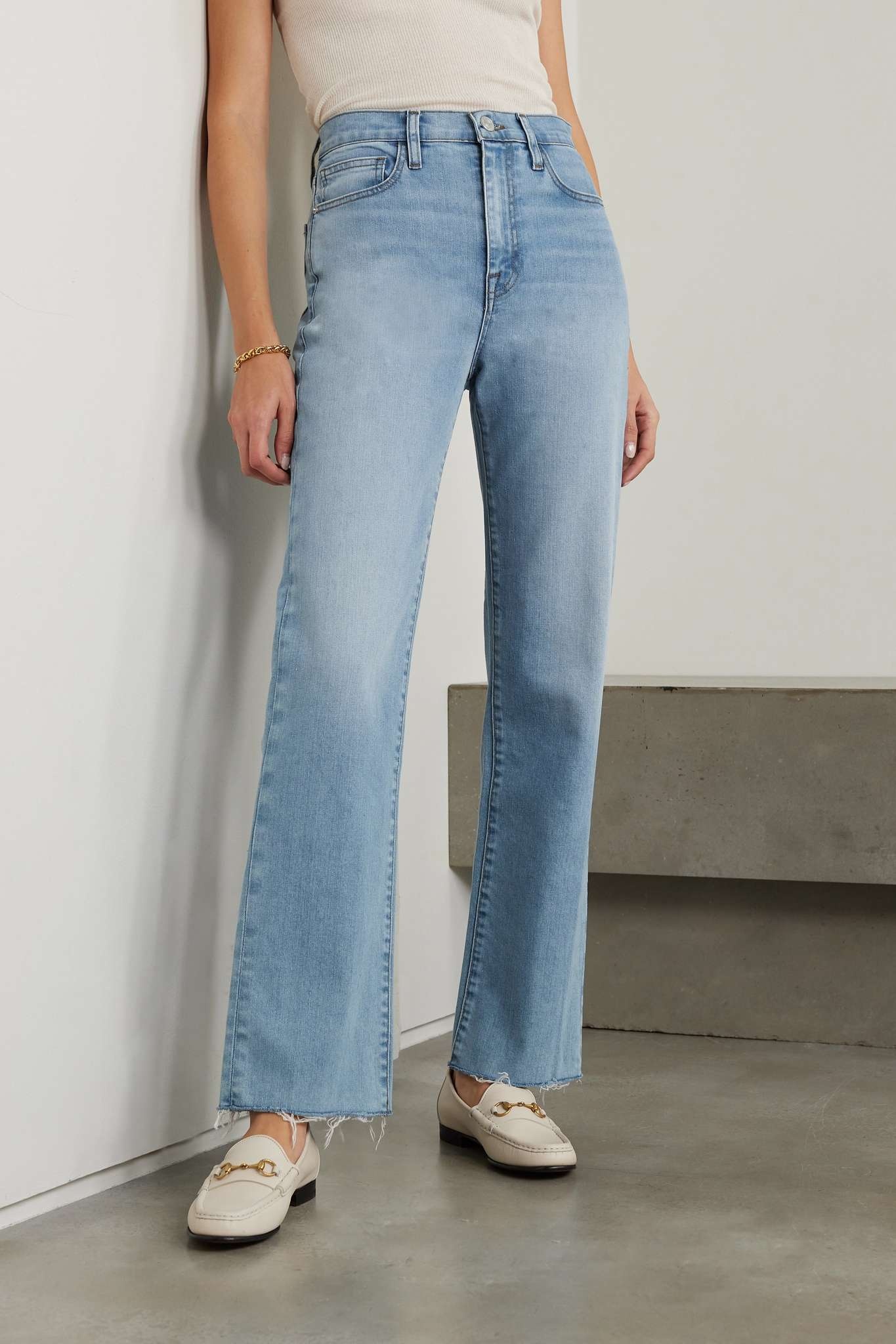 Le Jane Ankle cropped high-rise straight-leg jeans - 3