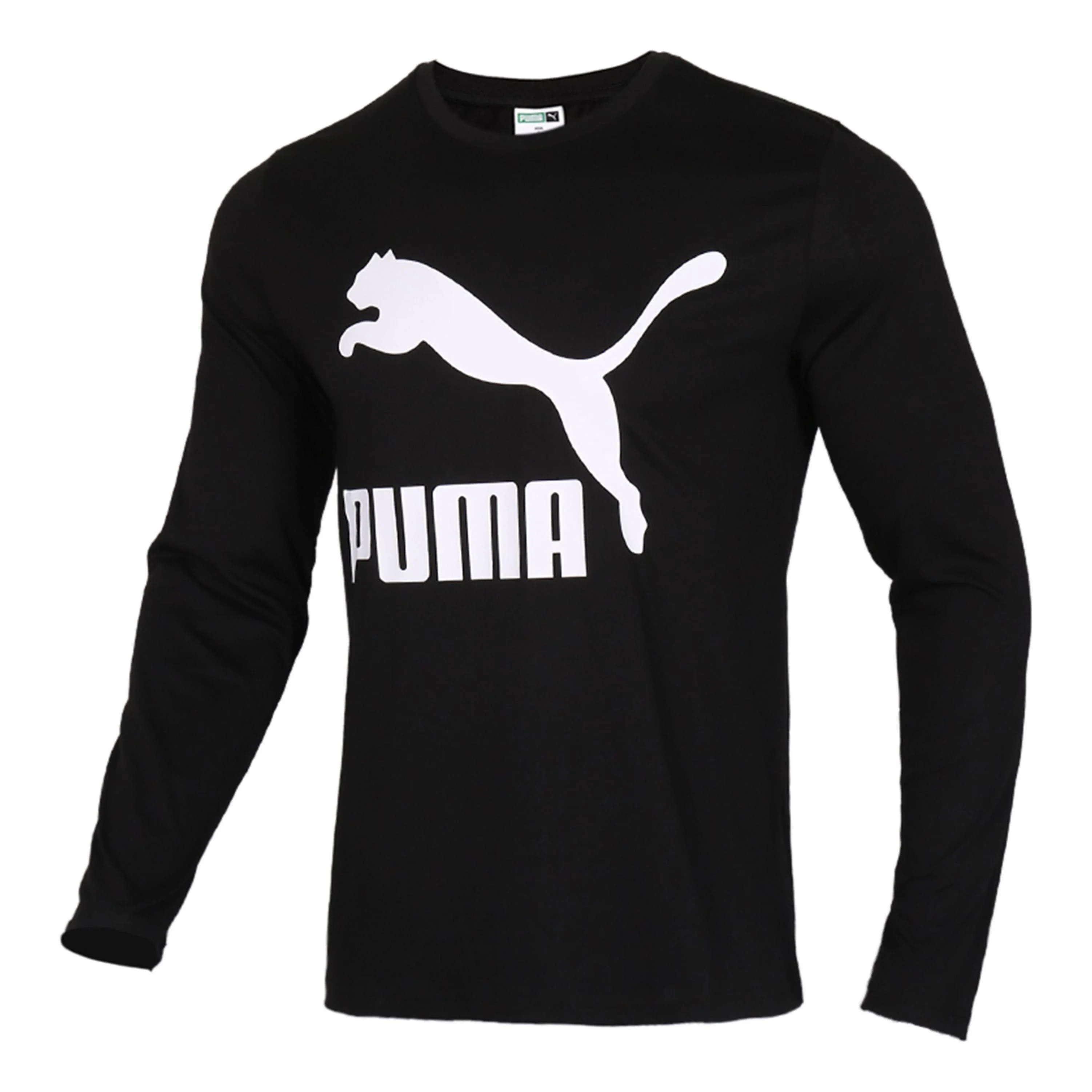 PUMA Sports Running Long Sleeve TEE Black 530686-01 - 1