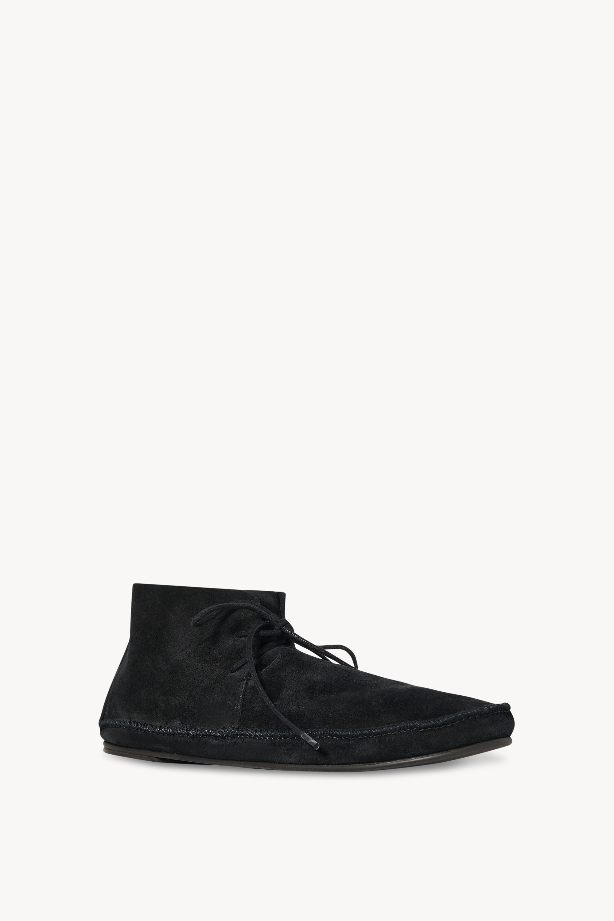 Tyler Lace Up Shoe in Suede - 2