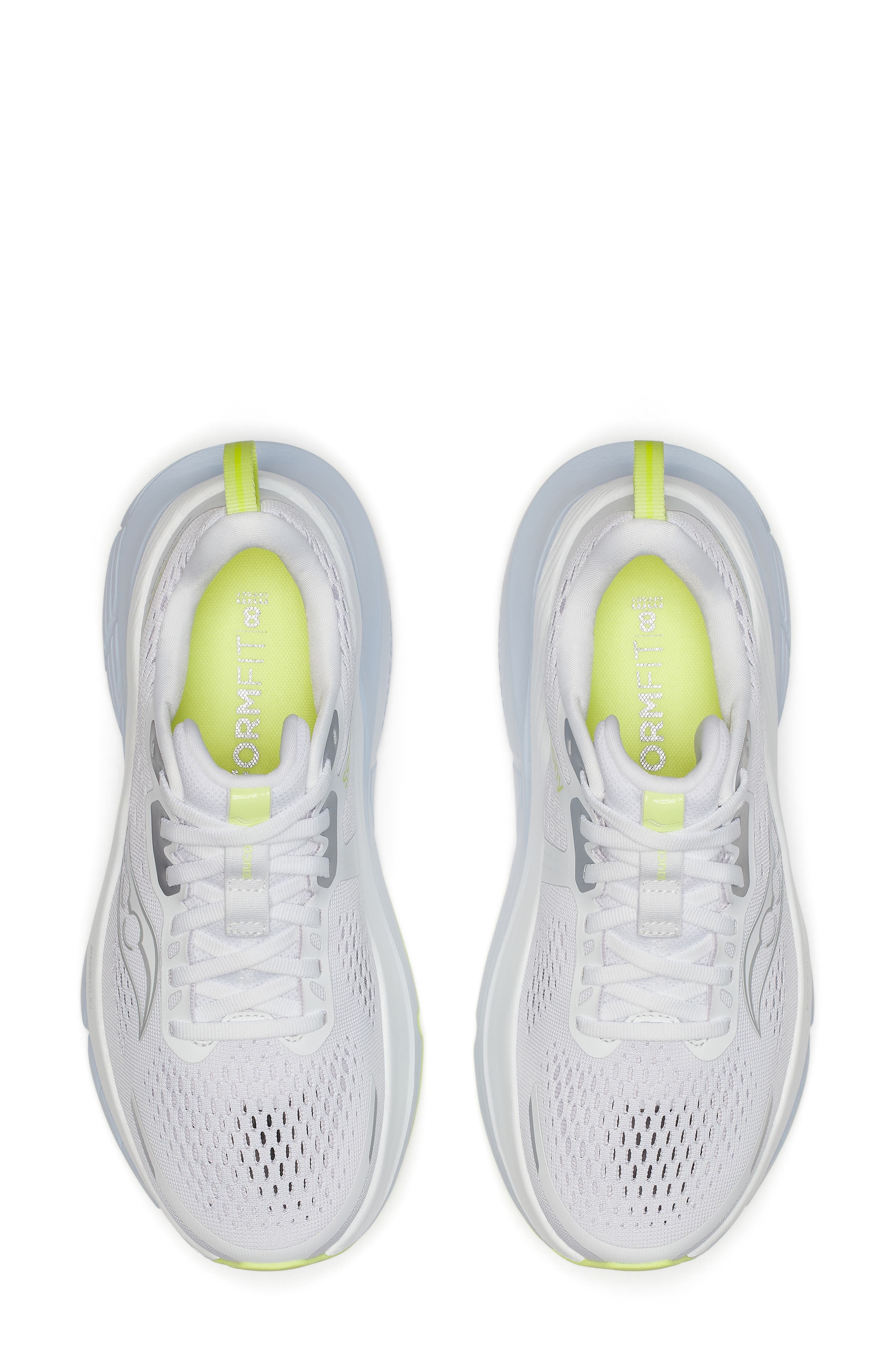Saucony Guide 18 Running Shoe in White/Ice Melt at Nordstrom - 3