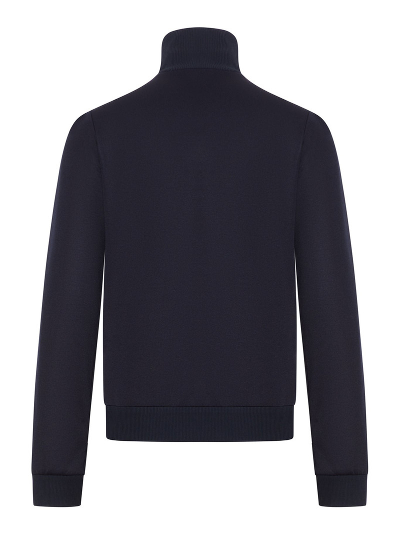 GUCCI TECHNICAL JERSEY JACKET WITH ZIP AND WEB TAPE outlook