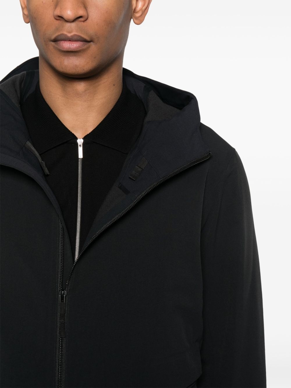 hooded zipped jacket - 5