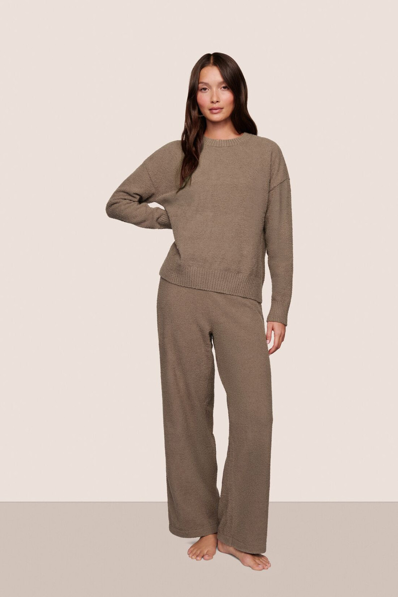 eberjey Recycled Boucle Crew Neck Pullover outlook