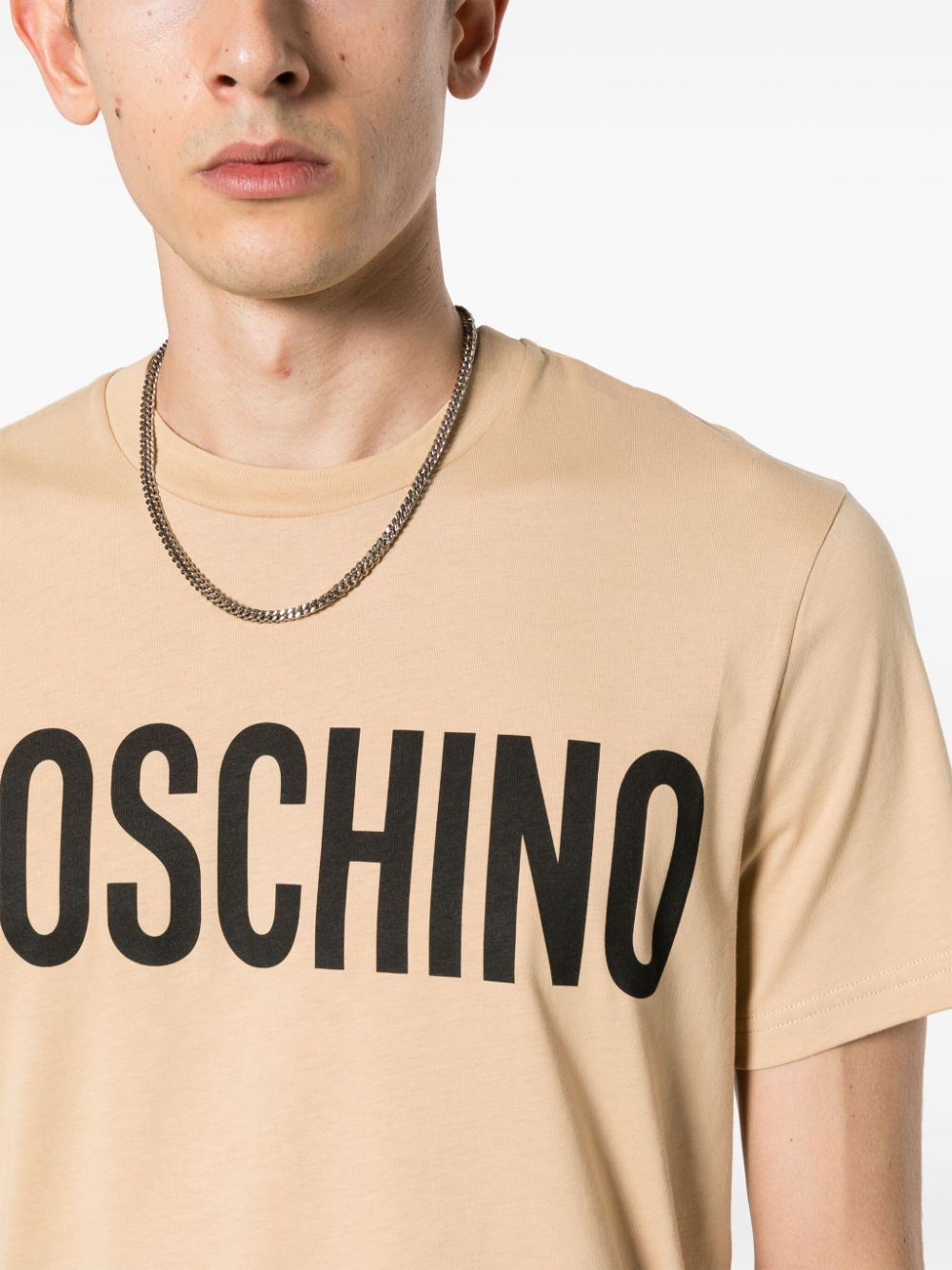 logo-print cotton T-shirt - 5